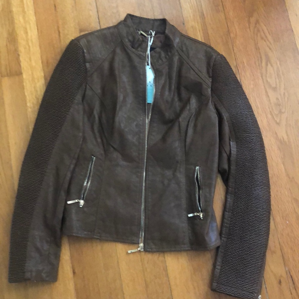 LA Collection Faux leather jacket